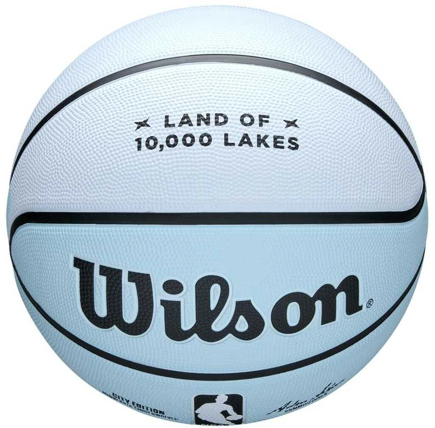 WILSON NBA TEAM CITY EDITION MINNESOTA TIMBERWOLVES krepšinio kamuolys