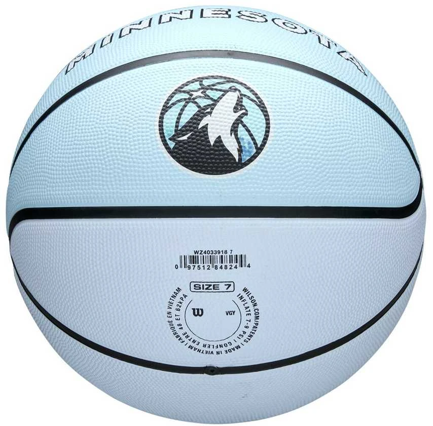 WILSON NBA TEAM CITY EDITION MINNESOTA TIMBERWOLVES krepšinio kamuolys