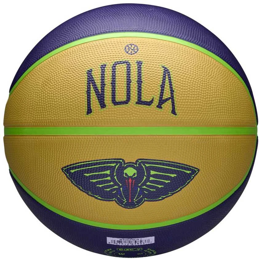 WILSON NBA TEAM CITY EDITION NEW ORLEANS PELICANS krepšinio kamuolys