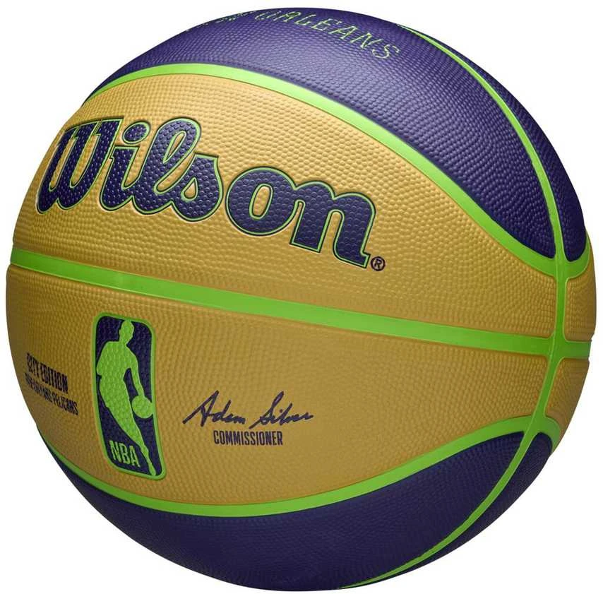 WILSON NBA TEAM CITY EDITION NEW ORLEANS PELICANS krepšinio kamuolys