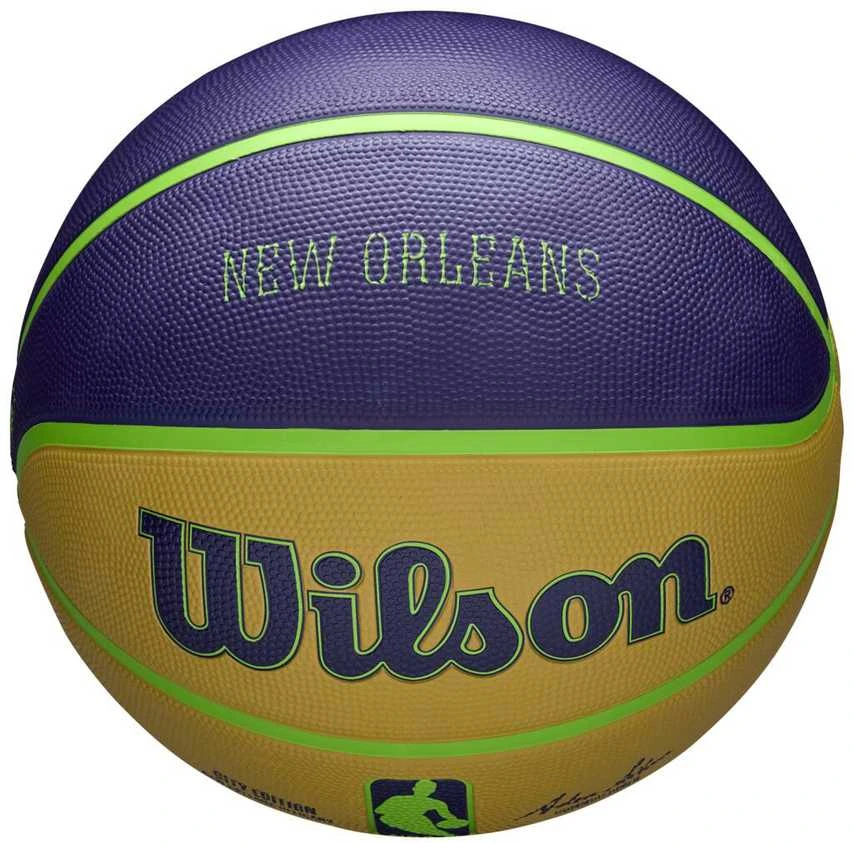 WILSON NBA TEAM CITY EDITION NEW ORLEANS PELICANS krepšinio kamuolys
