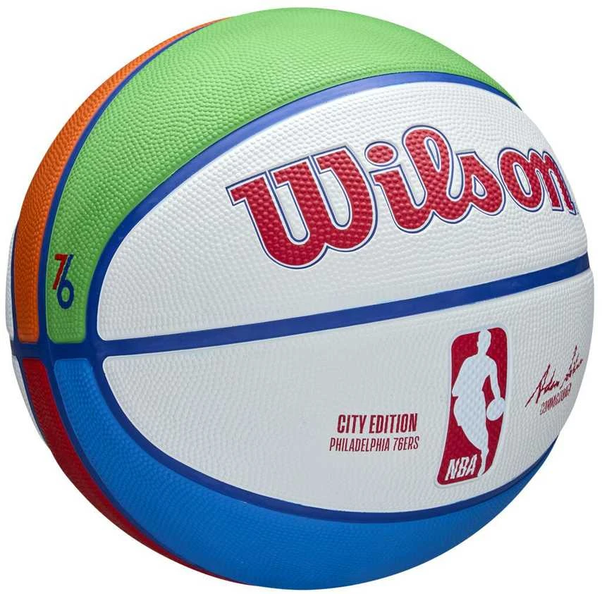 WILSON NBA TEAM CITY EDITION PHILADELPHIA 76ERS krepšinio kamuolys
