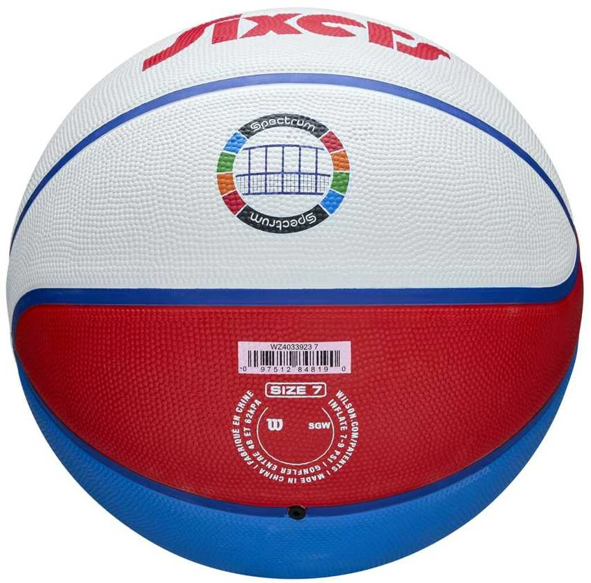 WILSON NBA TEAM CITY EDITION PHILADELPHIA 76ERS krepšinio kamuolys