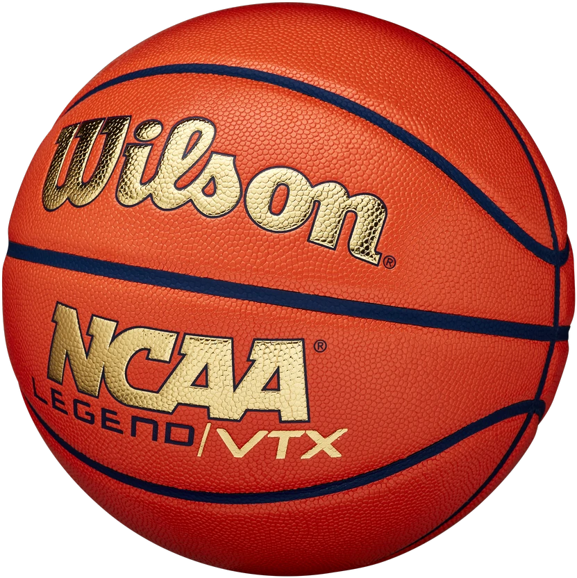 KREPŠINIO KAMUOLYS WILSON NCAA LEGEND VTX BSKT Oranžinis/GOLD R.7 601498
