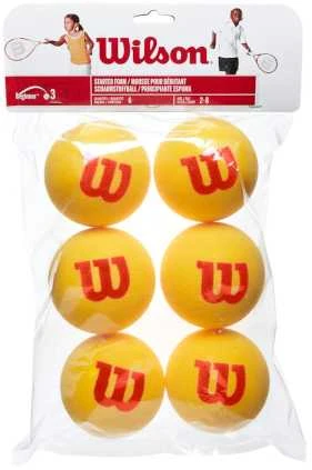 WILSON STARTER FOAM teniso kamuoliukai (6 kam.)