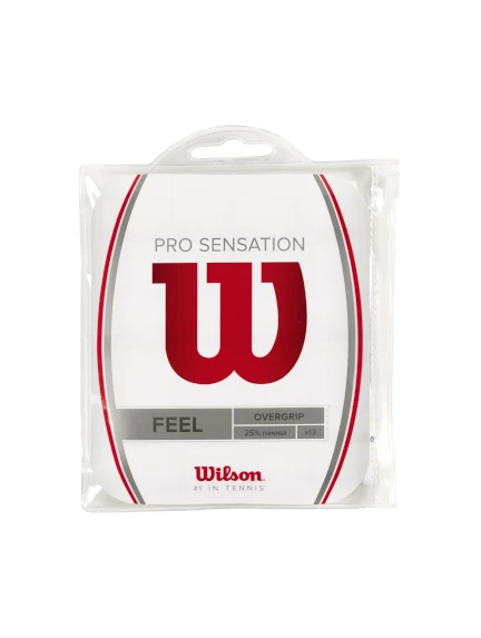 WILSON WILSON PRO SENSATION Baltas teniso raketės apvija