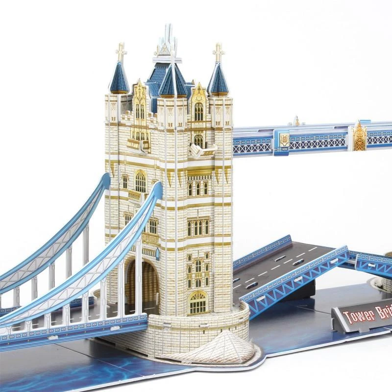 CUBICFUN 3D dėlionė iš serijos „National Geographic“ - „Tauerio tiltas“