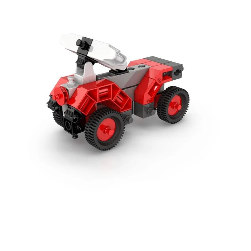 Engino Inventor Konstruktorius „Keturračiai ir motociklai“ (8 modeliai)