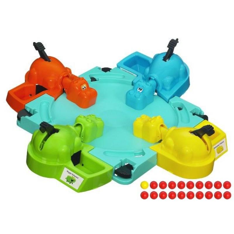 Hasbro Stalo žaidimas HUNGRY HUNGRY HIPPOS (Alkani begemotai)