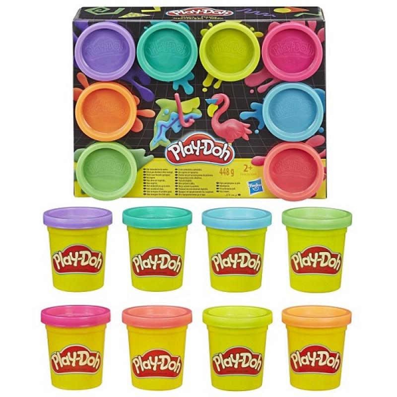 PLAY-DOH Plastilinas, 8 vnt.