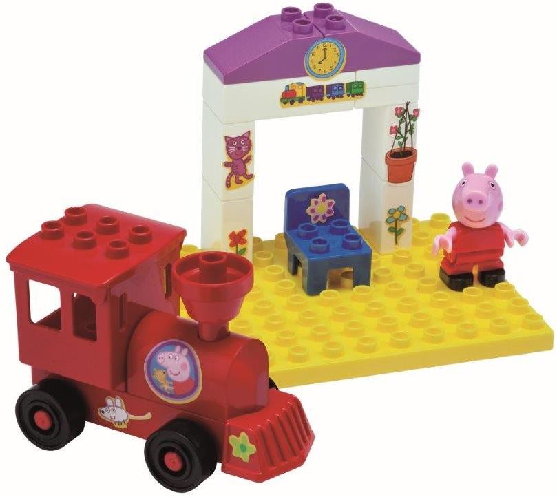 Simba Peppa Pig Konstruktorius „Pepa: traukinių stotis“