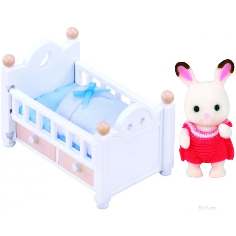 Sylvanian Families Mažasis triušiukas ir lovytė