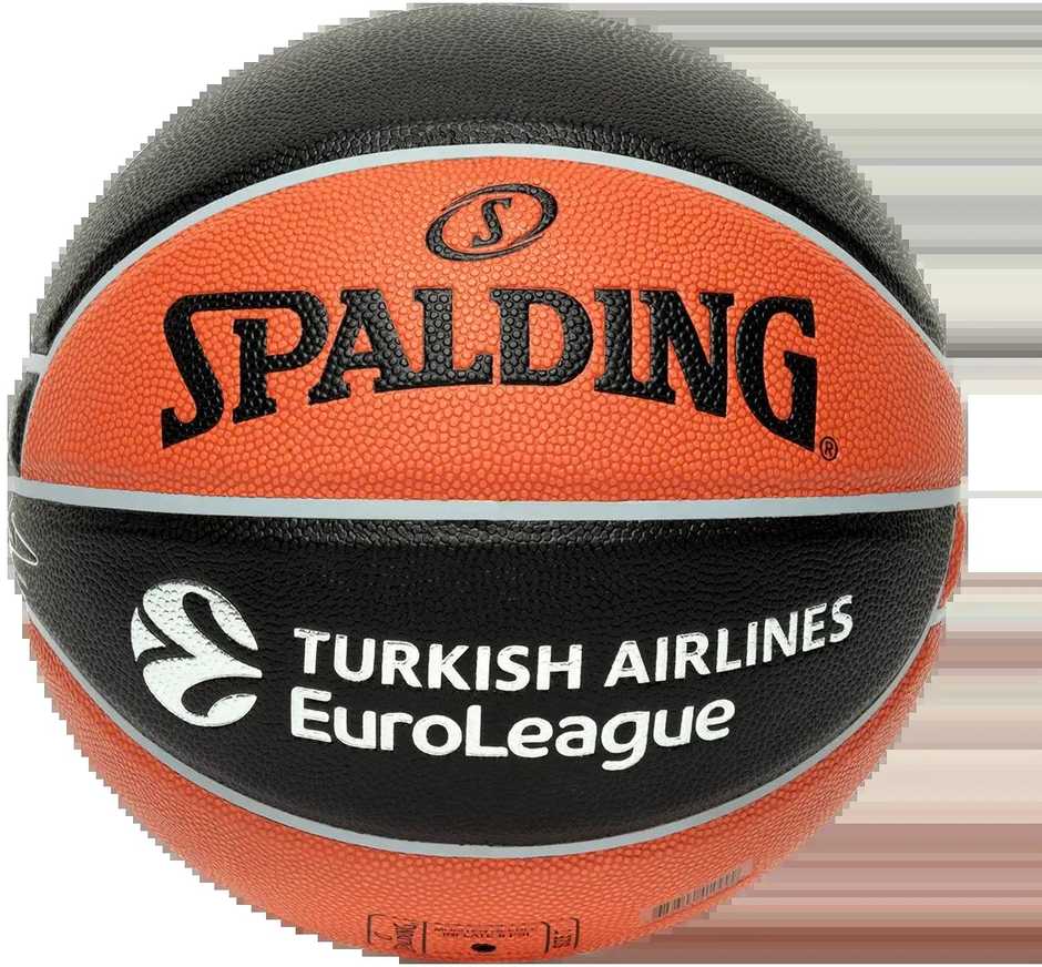 KREPŠINIO KAMUOLYS SPALDING EUROLEAGUE EXCEL TF500™ DYDIS 5