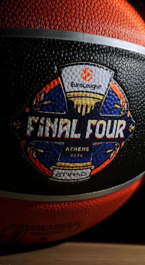 Krepšinio kamuolys SPALDING EUROLEAGUE F4 ATHENS 2026 TF-1000™ LEGACY DYDIS 7