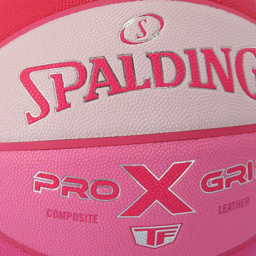 Krepšinio kamuolys SPALDING PRO GRIP X FADE Rožinis DYDIS 6