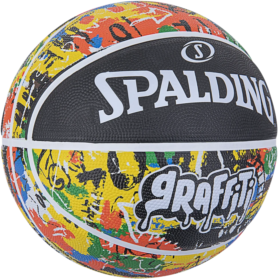 BASKETBALL SPALDING RAINBOW GRAFFITI (7 DYDIS)