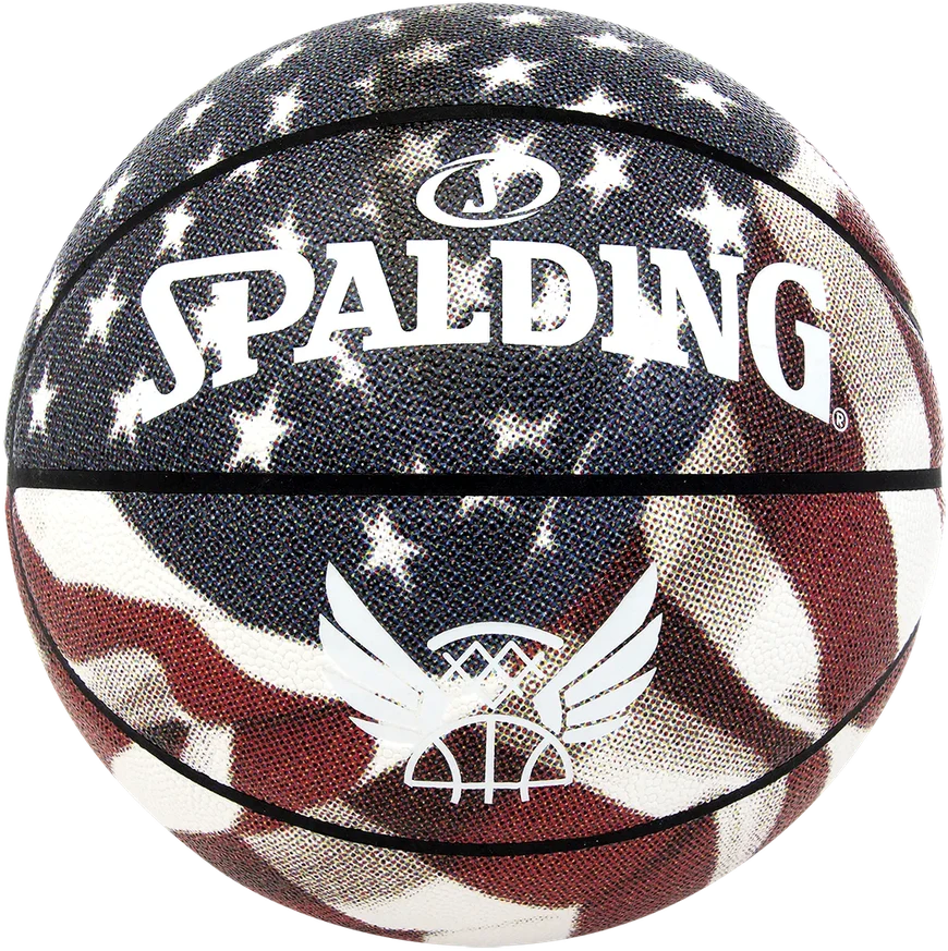 KREPŠINIO KAMUOLYS SPALDING TREND STARS STRIPES 7 DYDIS