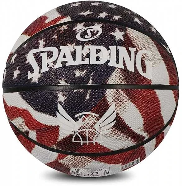 KREPŠINIO KAMUOLYS SPALDING TREND STARS STRIPES 5 DYDIS