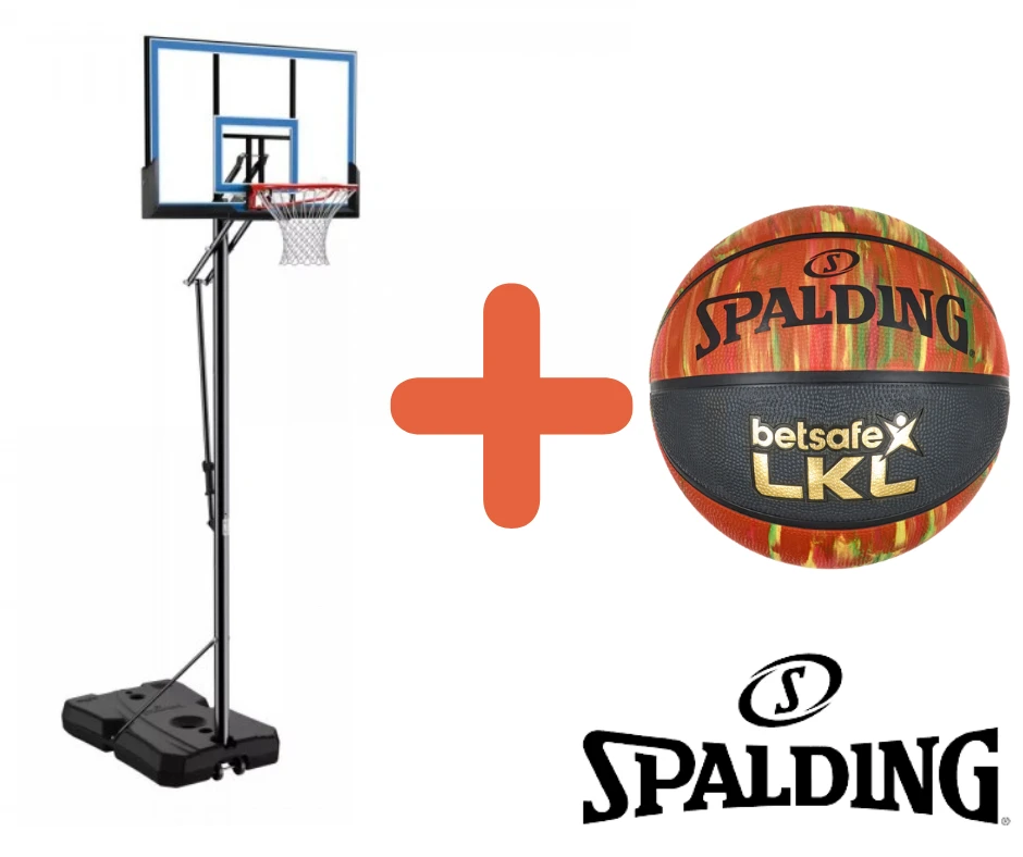 KREPŠINIO STOVAS SPALDING TF Gametime 48"