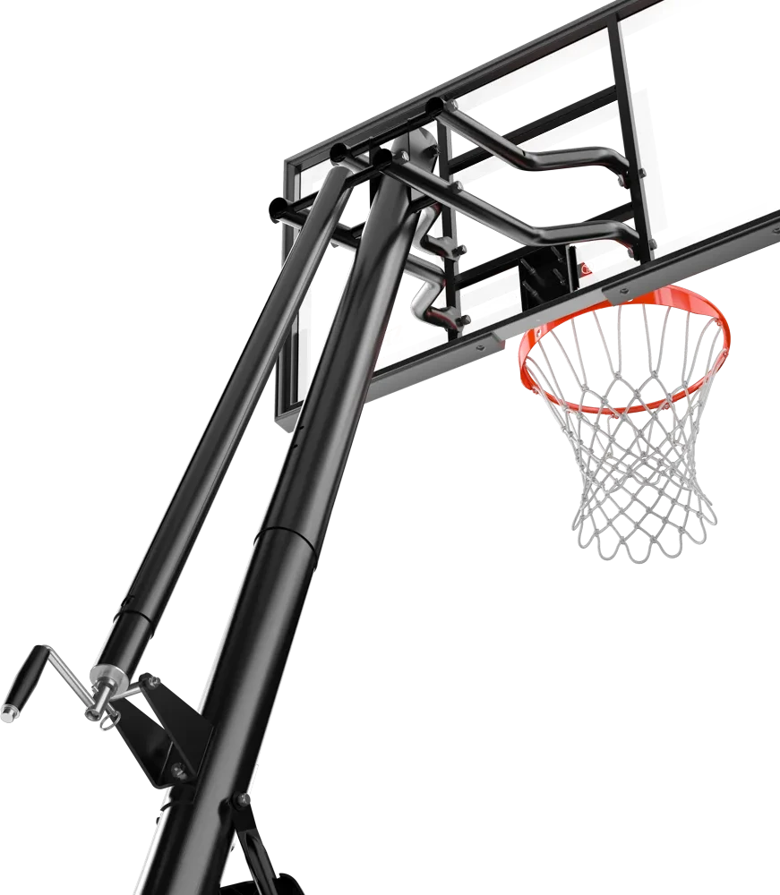 KREPŠINIO STOVAS SPALDING ULTIMATE HYBRID GLASS 54”