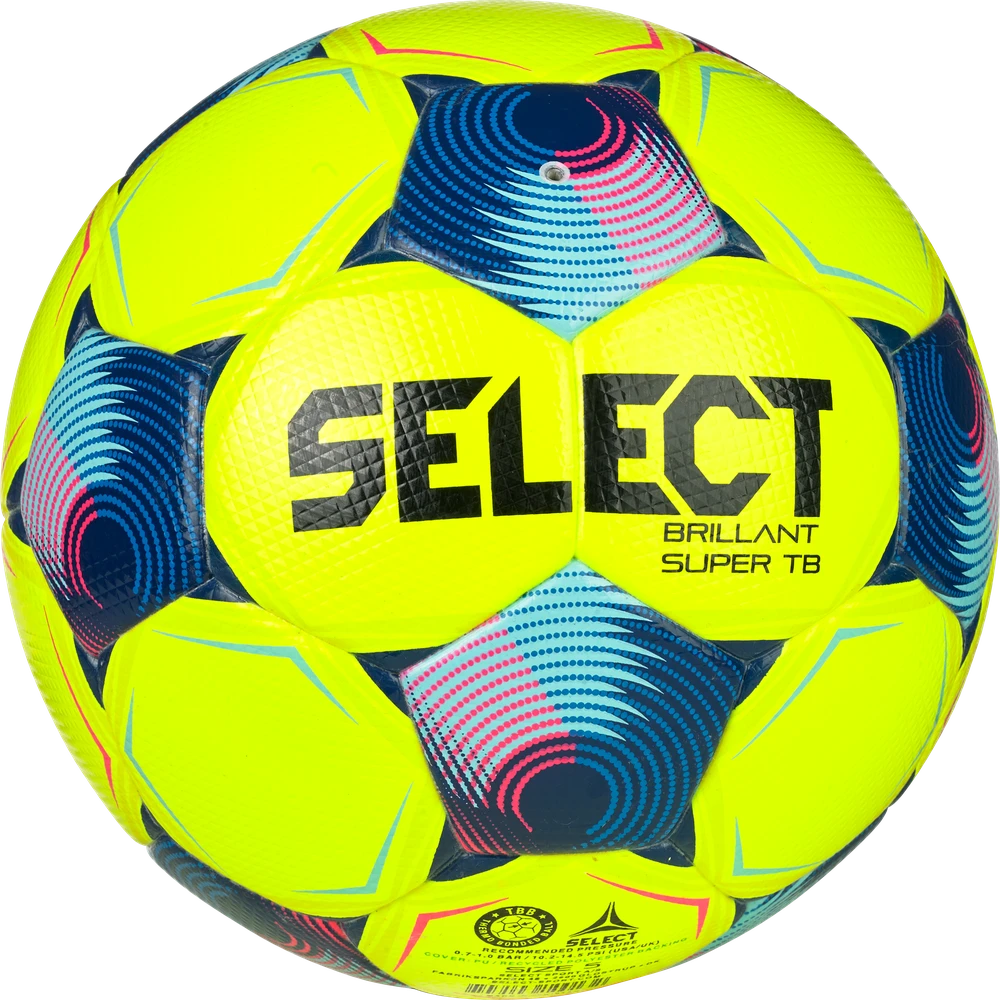Select Futbolo kamuolys Brillant Super TB v25 FIFA Quality Pro Geltonas dydis 5