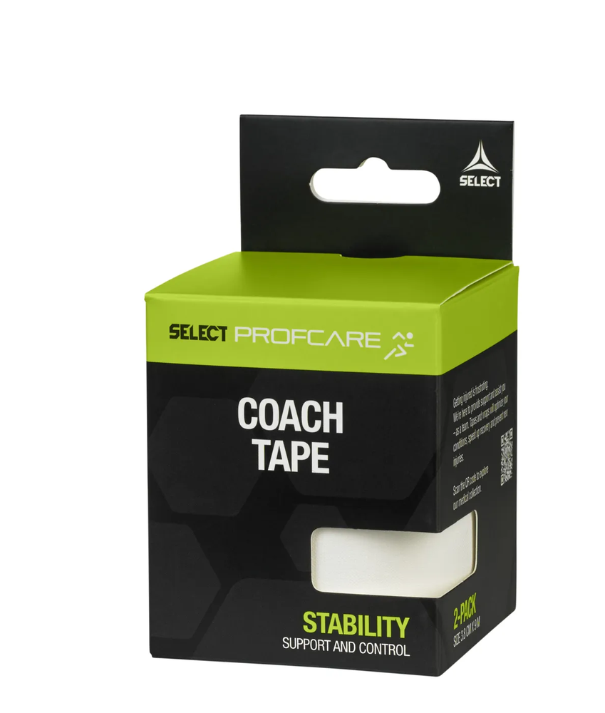 Sportinis teipas Select Coach Profcare, baltas, 3,8x900cm 13883