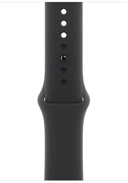 Apple 46 mm juoda sportinė juosta - S/M