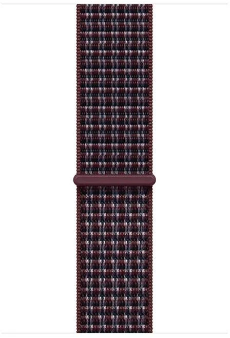 Apple Watch 46mm Burgundy Plaid Sport Loop - MK874ZM/A