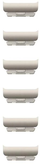 Apple Watch 46 mm natūralių grandinėlių apyrankė, rinkinys – MJQ24ZM/A