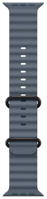 „Apple“ 49 mm „Anchor Mėlyna Ocean Band“ – juodo titano apdaila