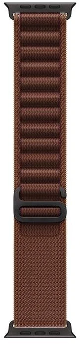 Apple 49mm Burgundy Alpine - Loop - Small - Black Titanium Finish