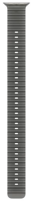 Apple Watch 49 mm permatoma juoda Ocean Band prailginimas – natūralaus titano apdaila – MK7Q4ZM/A