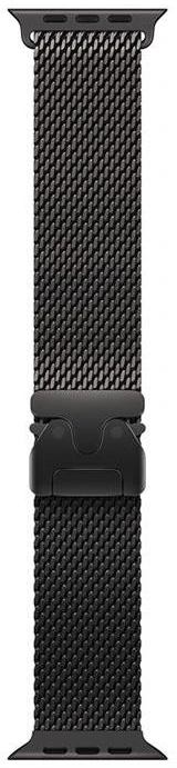 Apple Watch 49mm Juodas Titanium Milanese Loop - Small - MK0F4ZM/A