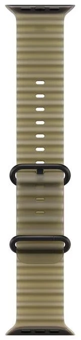 Apple 49mm Translucent Kelp Ocean Band - Black Titanium Finish