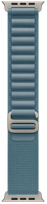 Apple 49mm Light Mėlyna Alpine Loop - Small - Natural Titanium Finish