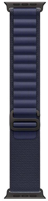 Apple 49mm Navy Alpine Loop – didelė – juodo titano apdaila
