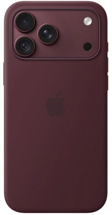Apple iPhone 18 Pro Max Silikoninis dėklas with MagSafe - Burgundy - MK914ZM/A
