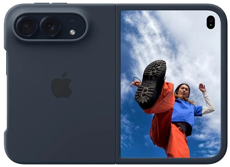 Dėklas Apple iPhone Duo Case - Navy Mėlyna - MKR84ZM/A