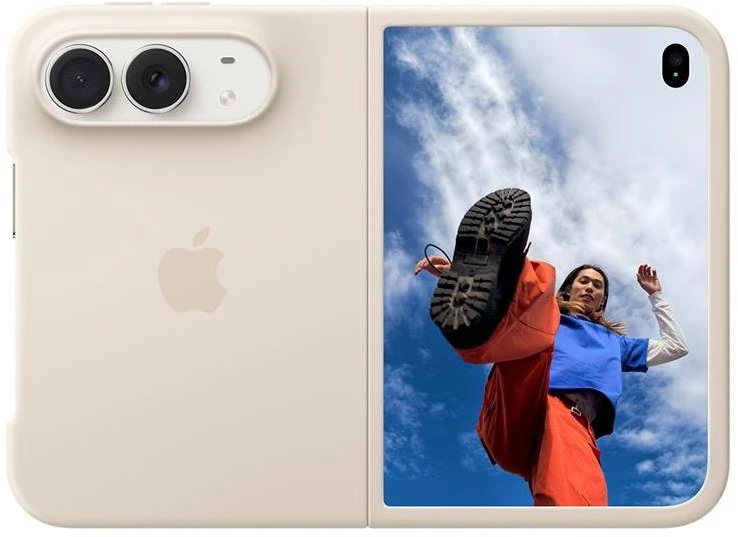 Dėklas Apple iPhone Duo Case - Sand - MKR94ZM/A