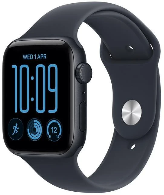 Išmanusis laikrodis Apple Watch SE 3 GPS 40mm Midnight Aliuminio Case with Navy Mėlyna Sport Band - S/M