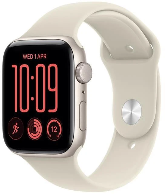 Išmanusis laikrodis Apple Watch SE 3 GPS 40mm Starlight Aliuminio Case with Sand Sport Band - S/M