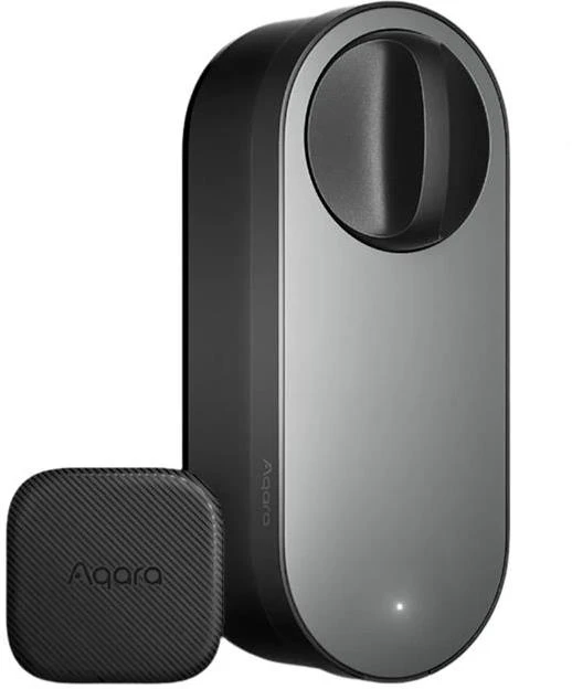Aqara U200 lite išmanioji durų spyna Matter, Apple Home juoda (EL-D03D)