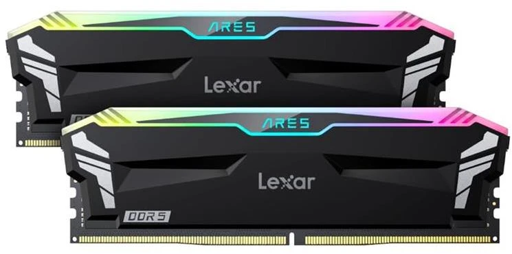 RAM Lexar | ARES RGB | 32 rinkinių rinkinys (16 GB x 2) GB | DDR5 | 6400 MHz | PC/serveris | Registracijos Nr. | ECC Taip