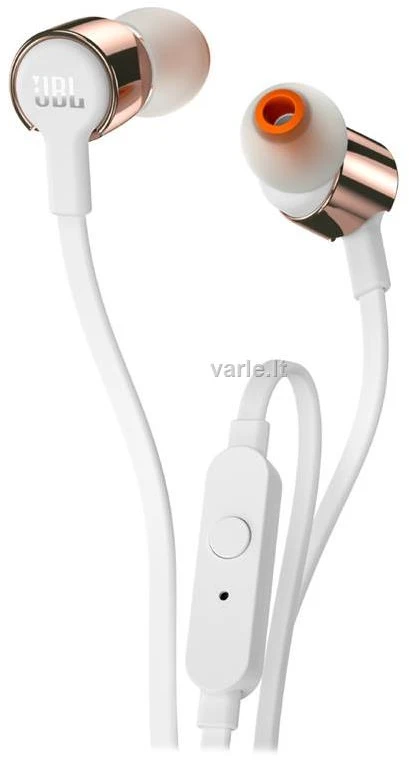 Ausinės JBL T210, Rožinio aukso spalvos