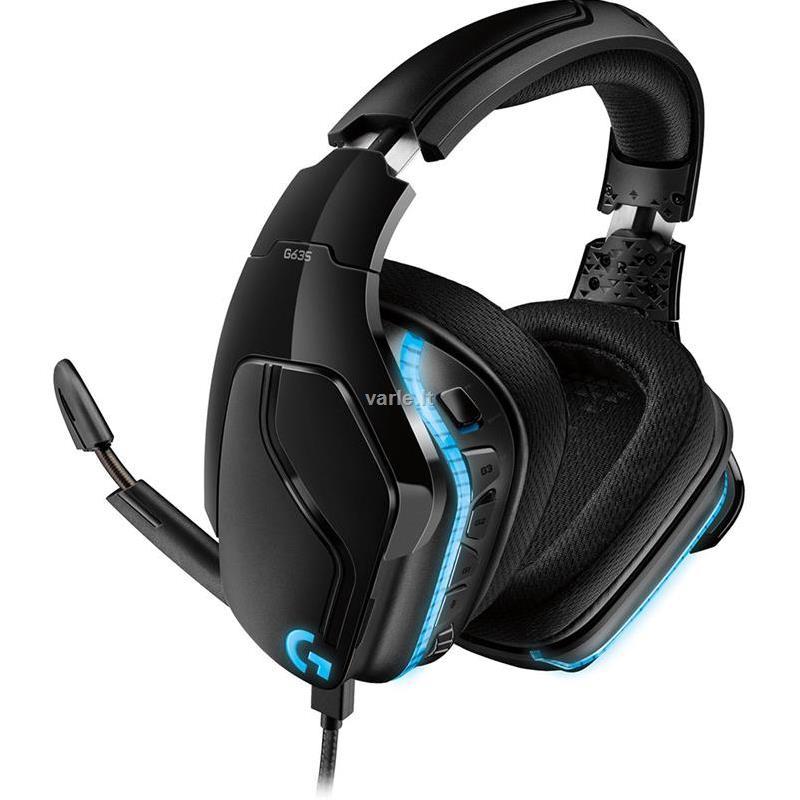 Žaidimų ausinės Logitech G635 7.1 