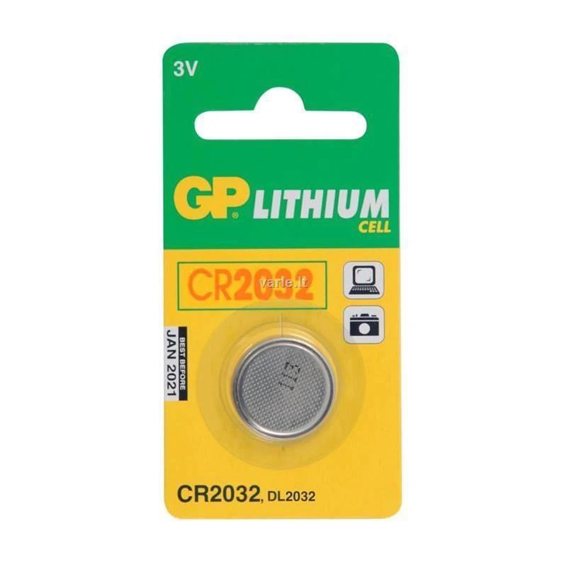 GP LITHIUM-BATTERY CR2032 3V 1 PC