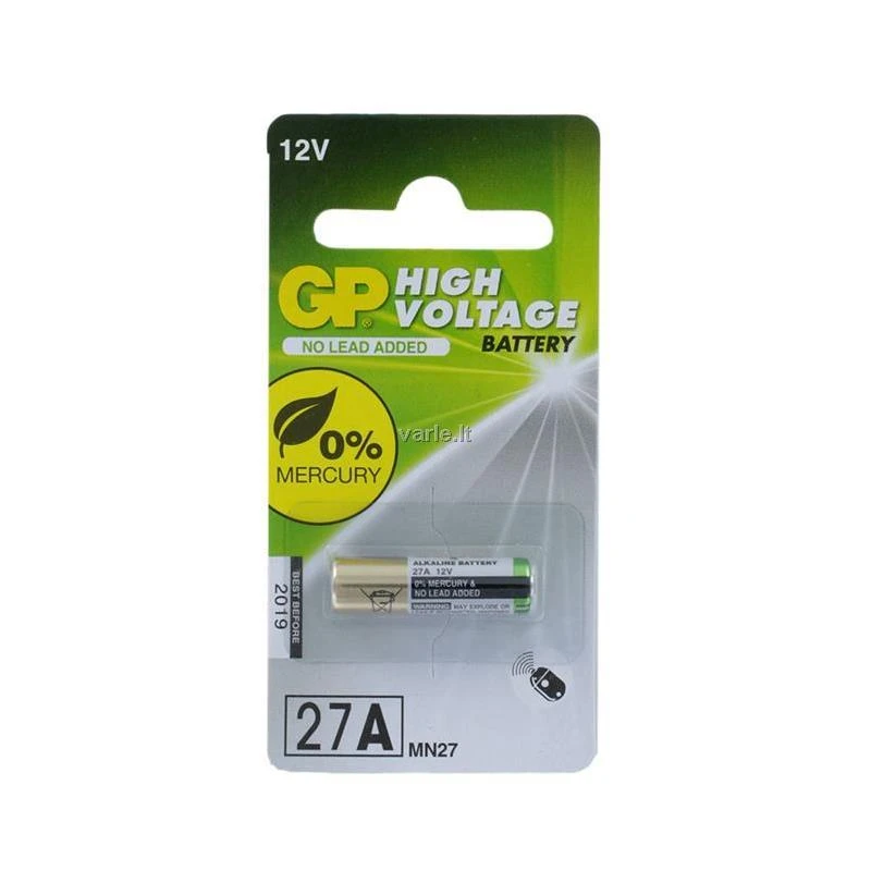 GP 27A baterijos 1 vnt.