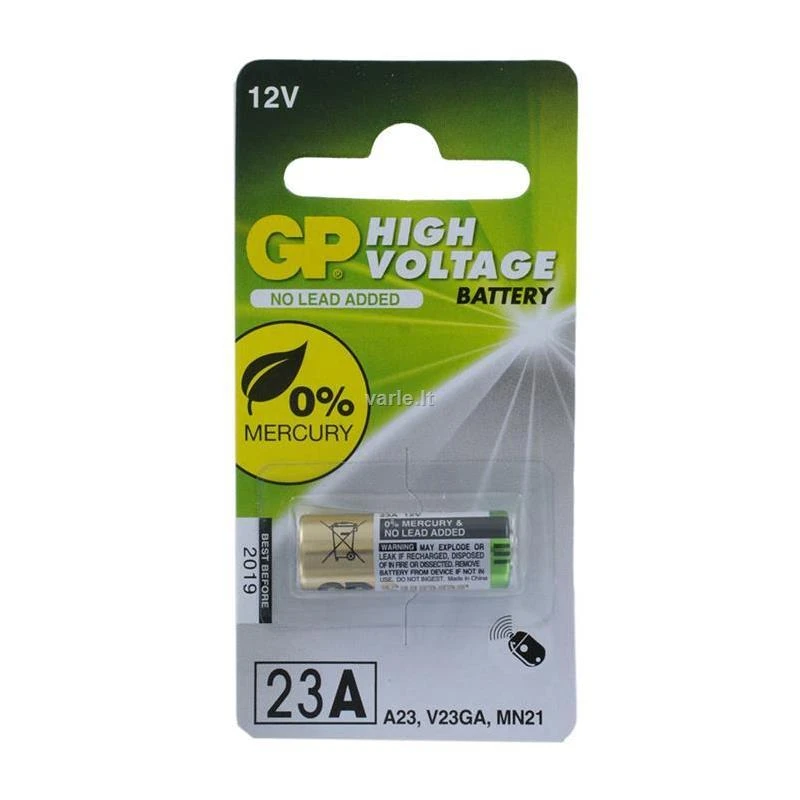 Panasonic Alcaline baterija GP Batteries 23AE-U1 MN21 | 12.0V | lizdinė plokštelė 1 vnt