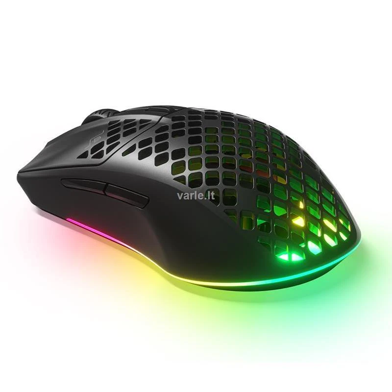 Belaidė Žaidimų pelė SteelSeries Aerox 3 Wireless, Juodos spalvos