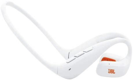 Belaidės ausinės JBL Endurance Pace, baltos spalvos